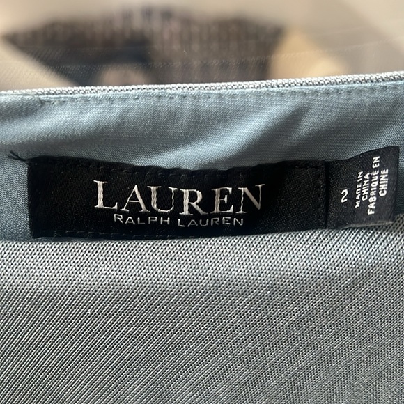 Ralph Lauren body- con sample slinky dress Size 2 - Picture 2 of 5